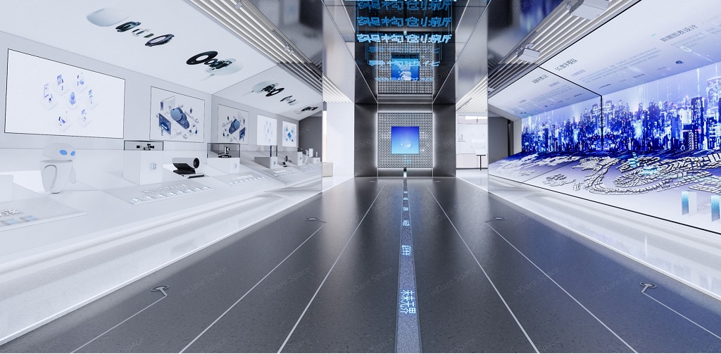 现代化企业科技展厅建设应表现出什么效果？_西安宇联触控